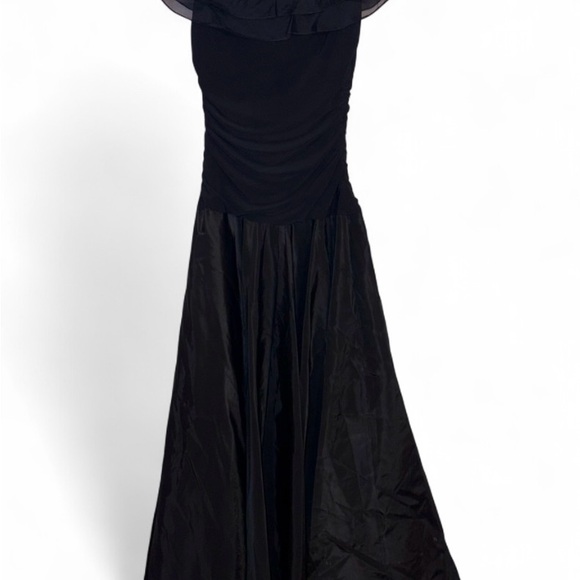 Lillie Rubin Black Maxi Dress - Picture 5 of 6